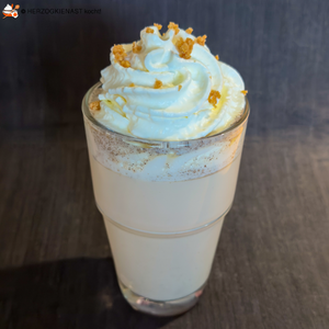 Butter Beer Latte im Glas