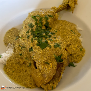 Chicken Korma - indisches Geflügelgericht