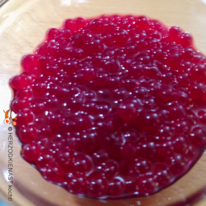 Rote Beete Kaviar im Glas