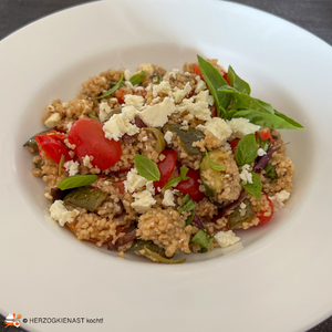Couscous de Ceuta auf einem Teller